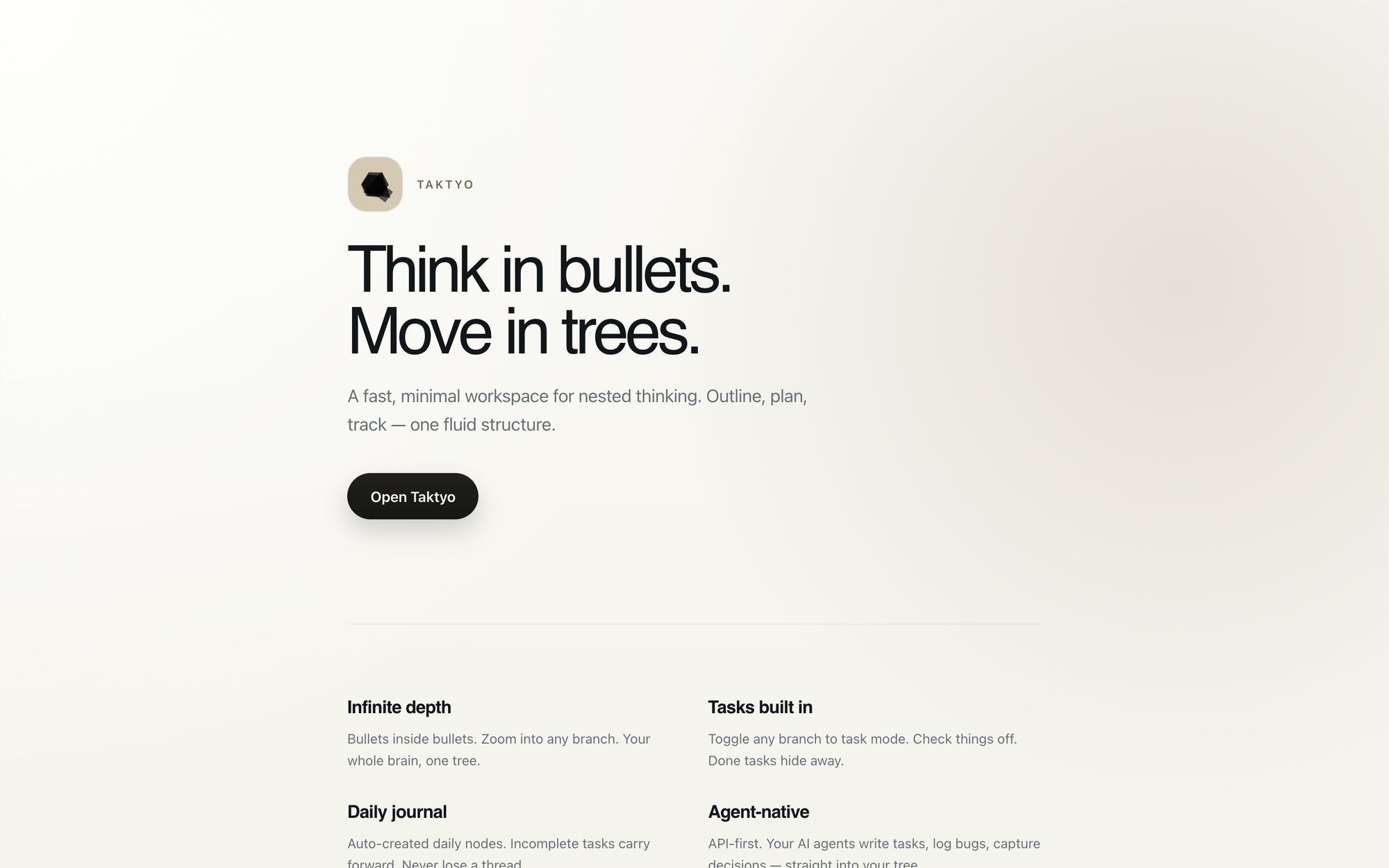 Taktyo website